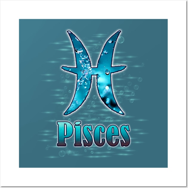 Pisces Zodiac sign Wall Art by kasumi83@bk.ru